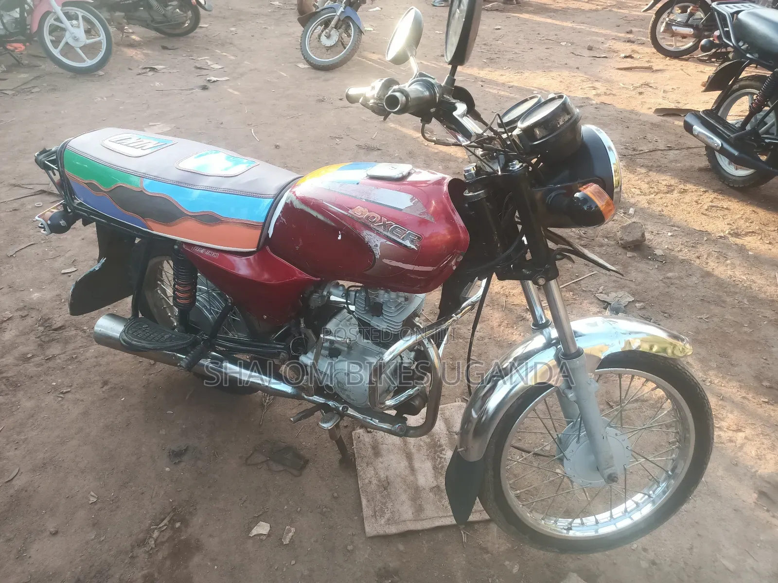 Bajaj Boxer 100 2021 Red