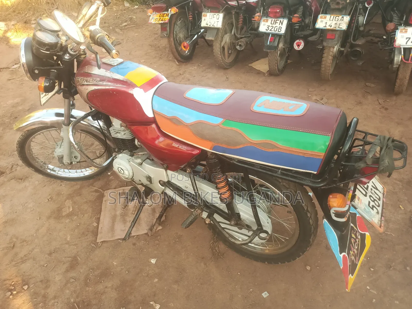 Bajaj Boxer 100 2021 Red