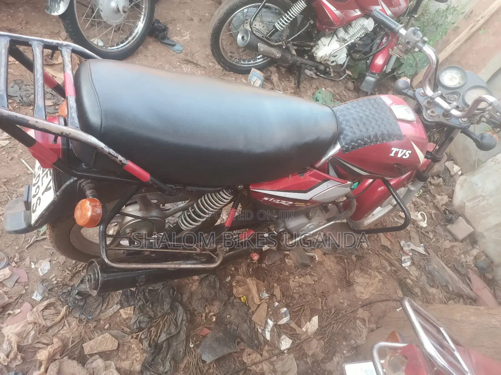 TVS HLX 125 2019 Red