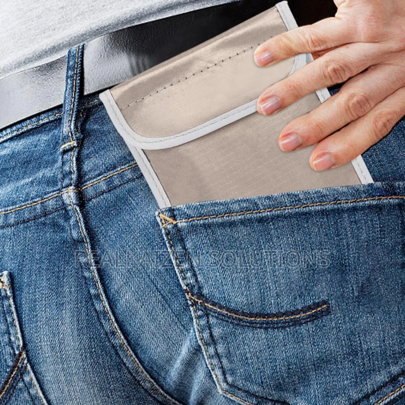 Security Anti-Radiation Phone Signal Block Faraday Pouch Bag