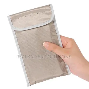 Security Anti-Radiation Phone Signal Block Faraday Pouch Bag