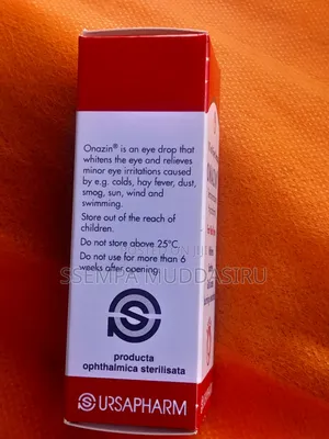 Onazin,10ml Eye Drops,Tetrahydrozone,Hydrochloride