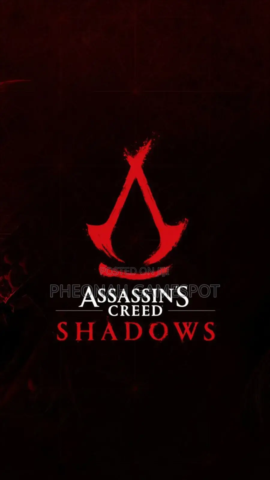 Assasin's Creed Shadows Game Cd for Ps4 and Ps5 Available