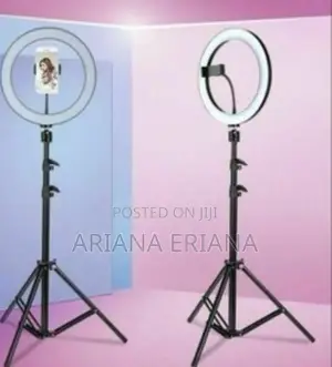 Photo - 8inches Ringlight With Mobile Phone Holder
