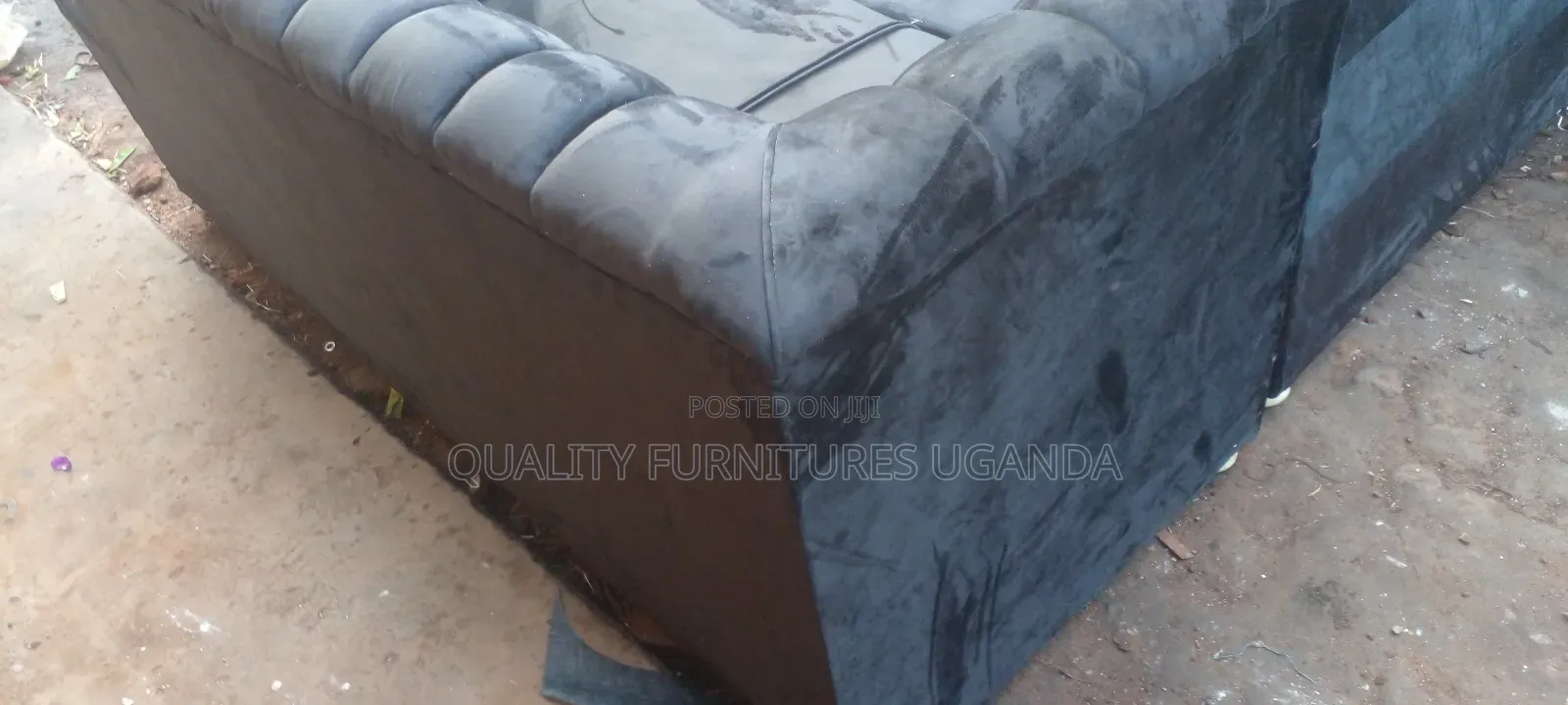 Double Layer Fabric Sofa Set
