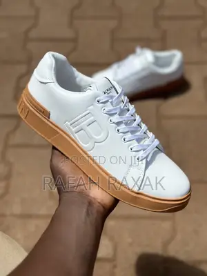 Original Balmain B-Court Casual Leather Sneakers