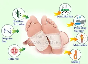 Kinoki Cleansing Detox Foot Patches 10 Pads Kit Natural