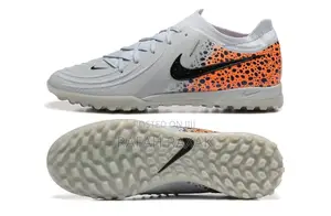 Grey/Orange Nike Phantom Gx2 Turf Fair Play Football Boots