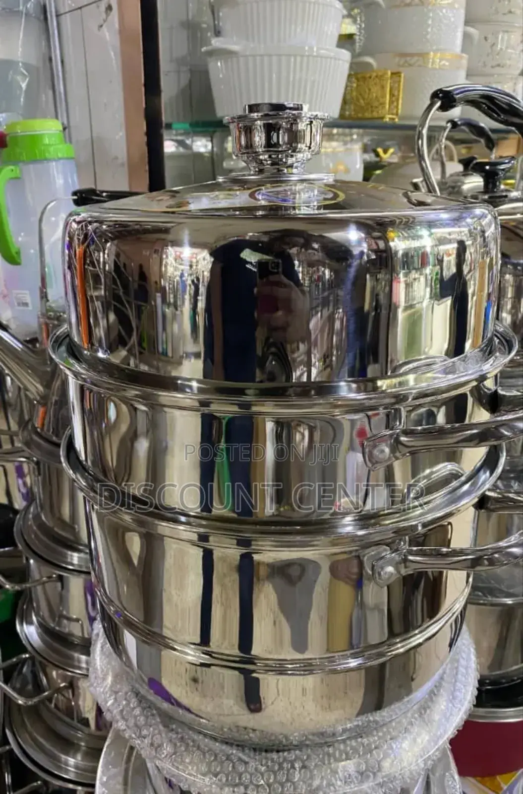 Steamer Pot Stainless Big
