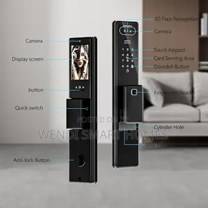 Smart Lock, Wifi Keyless Front Entry Door Lock