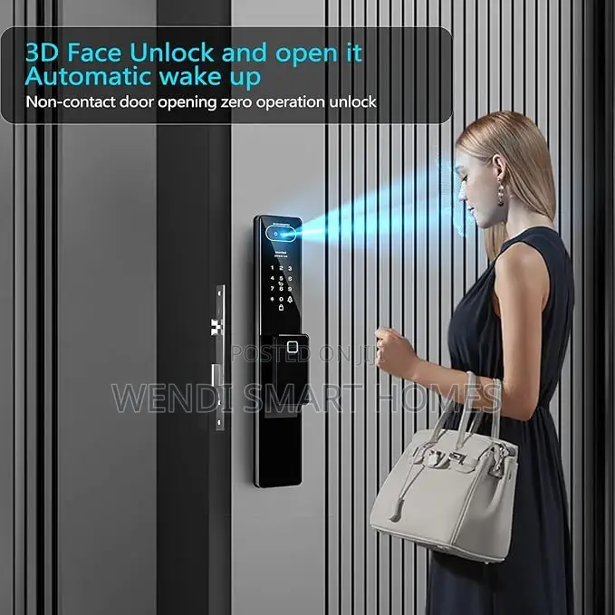 Smart Lock, Wifi Keyless Front Entry Door Lock