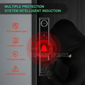 Smart Door Lock, With Active Intercom, 3d Face Recognition