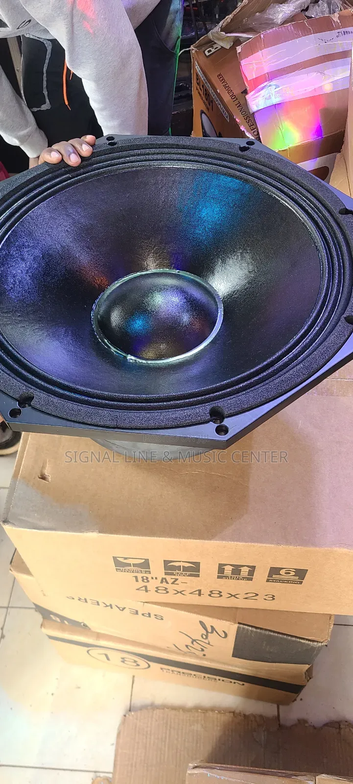 Admark Sub Woofer Double Magnet 18 Necked Woofer Speaker