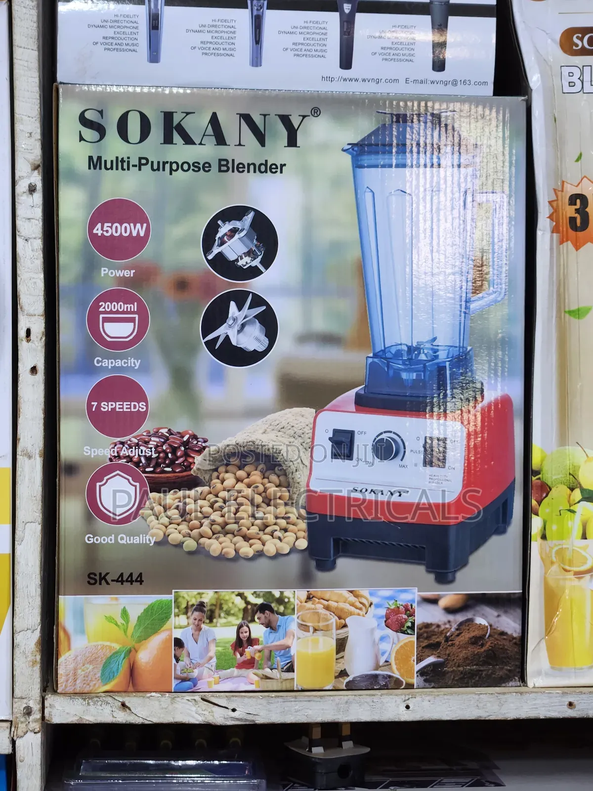 Sokany Commercial Blender