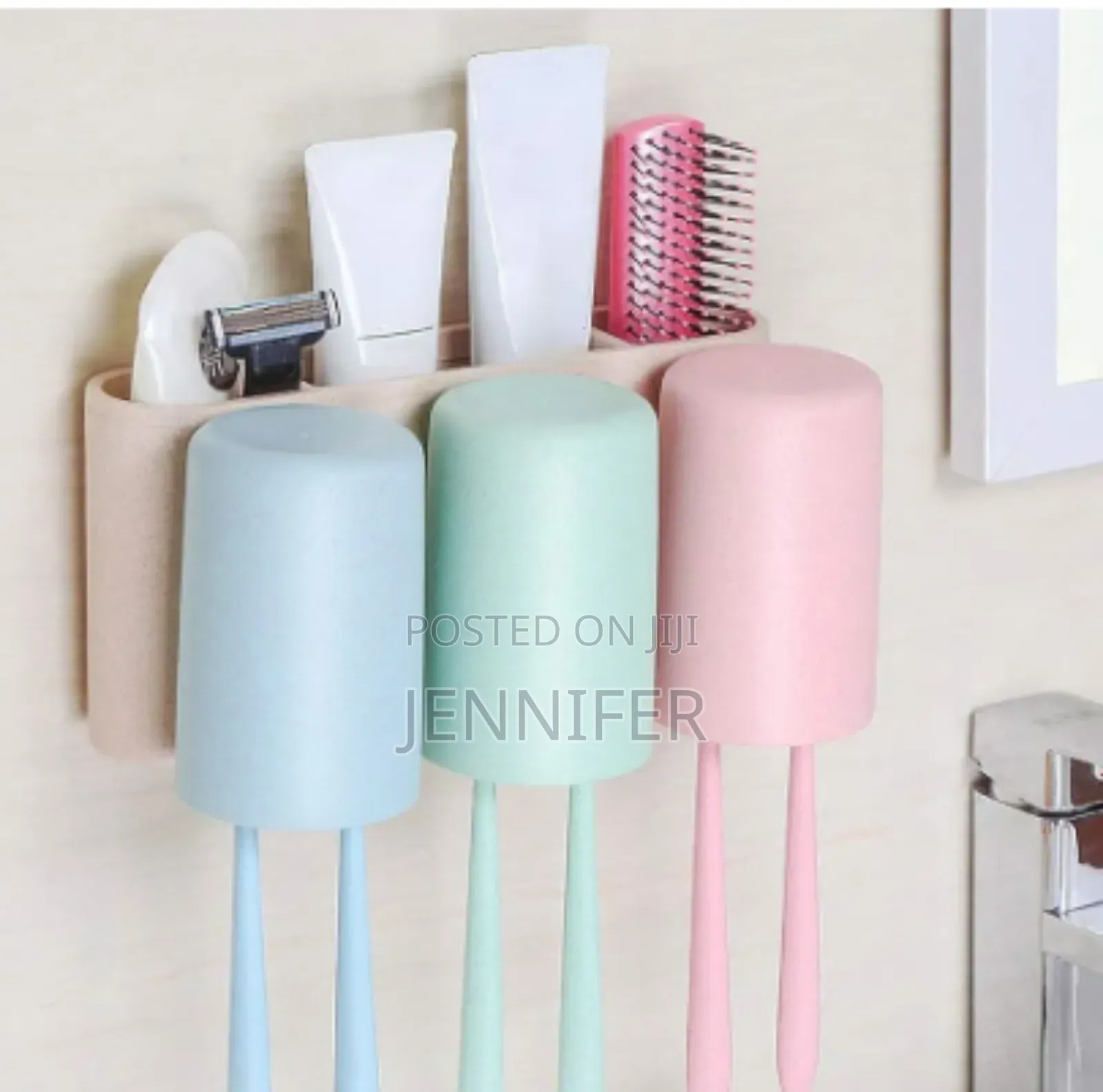 Mountable Toothbrush Holder