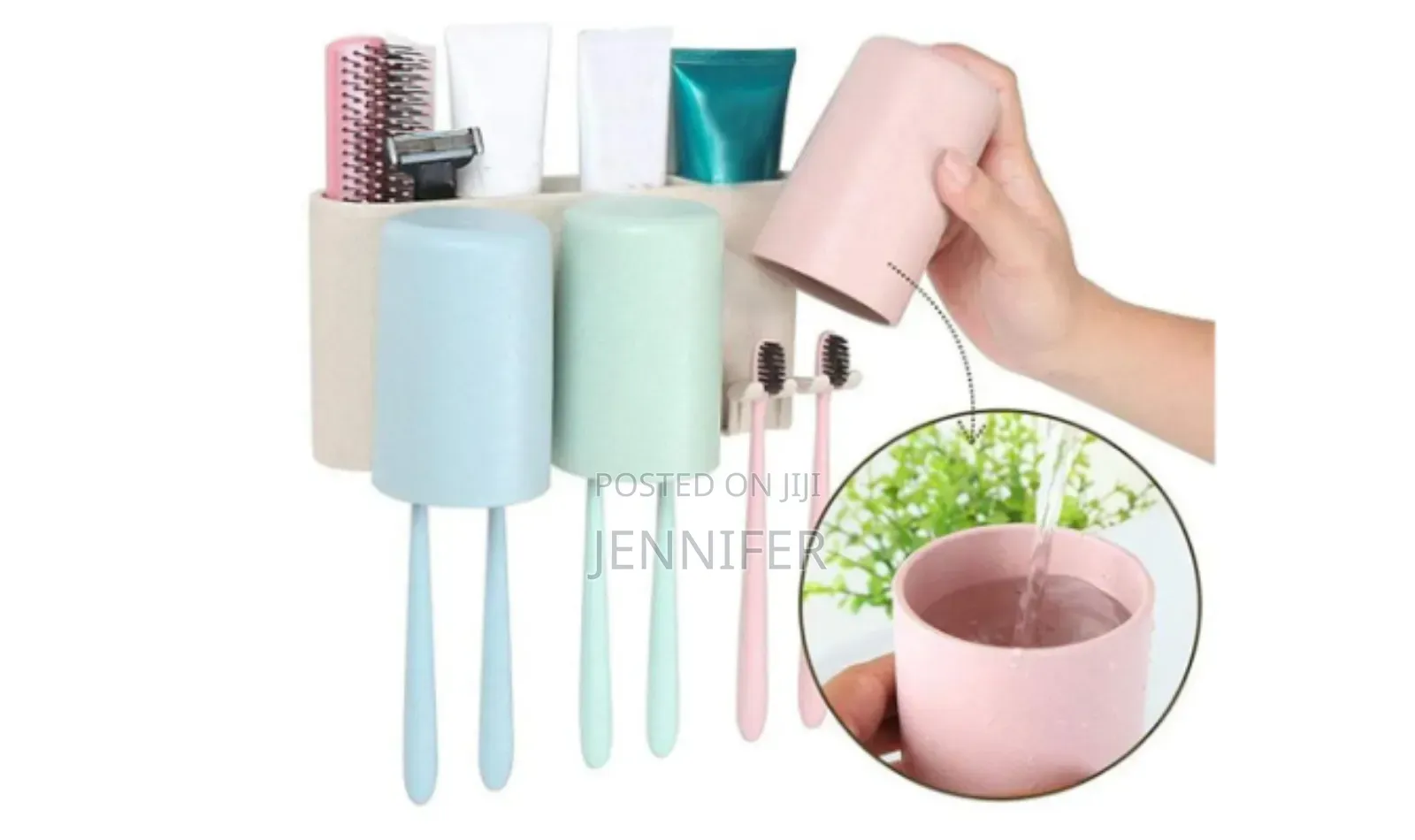 Mountable Toothbrush Holder