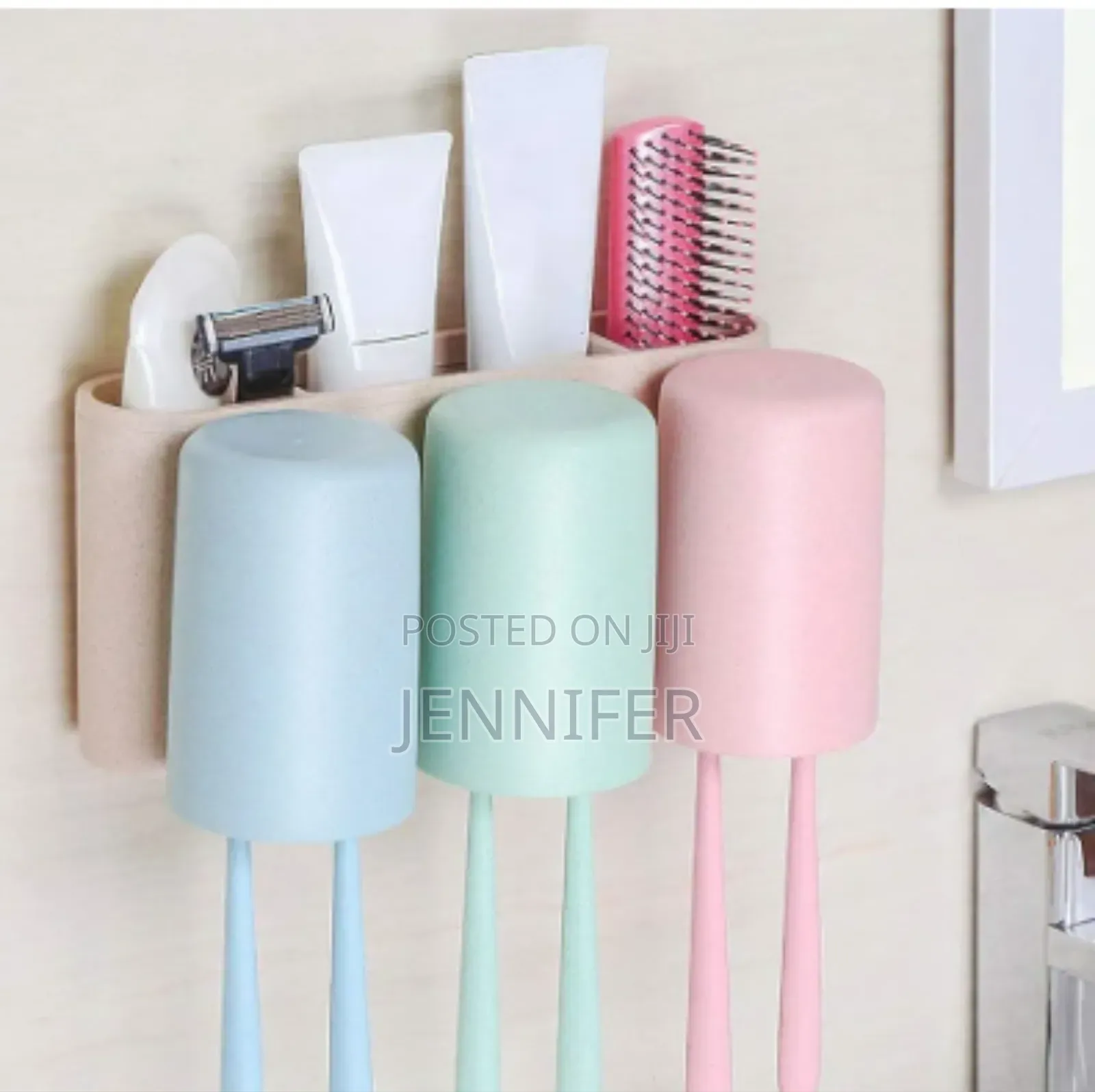 Mountable Toothbrush Holder