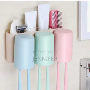 Mountable Toothbrush Holder