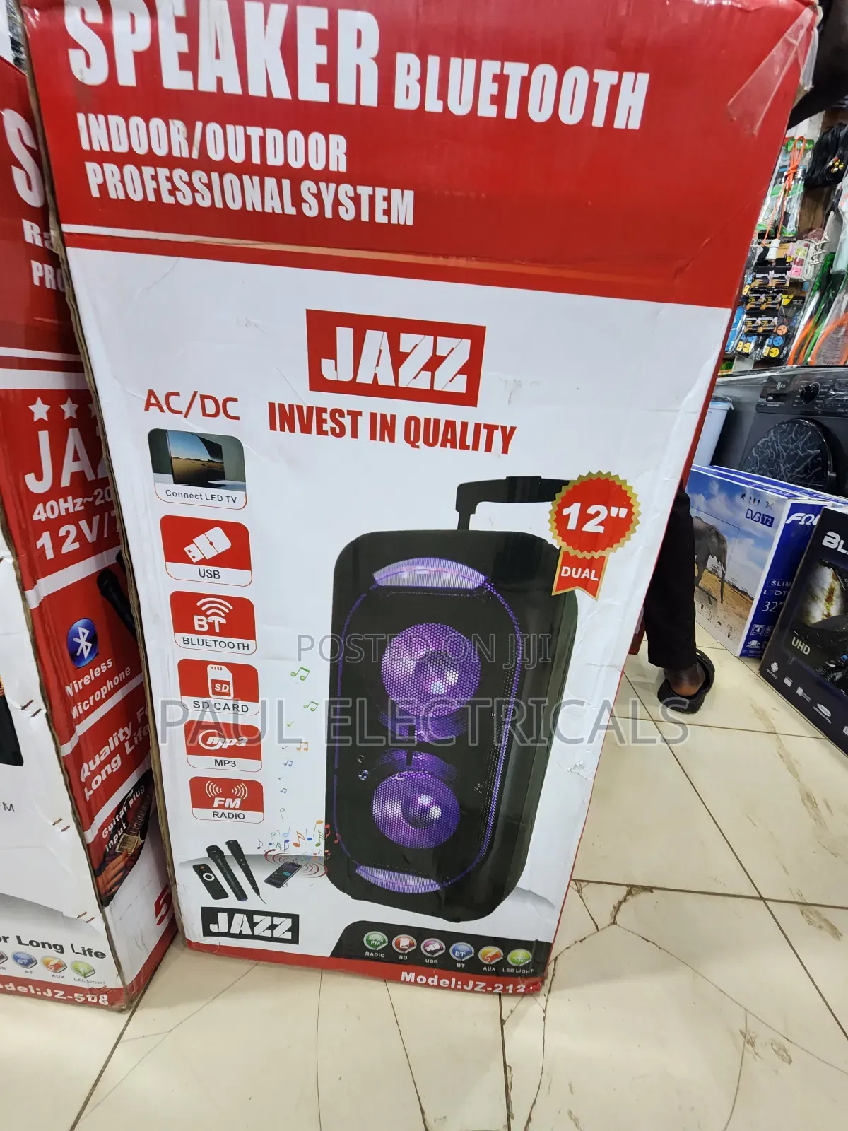 Jazz Speaker Rechargeable 212