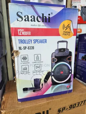 Sachi Speaker 6339 Rechargeable 12"