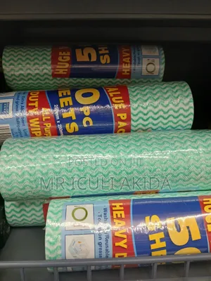 Photo - 50pcs Kitchen Disposable Dry Non Woven Paper Towel Tissue