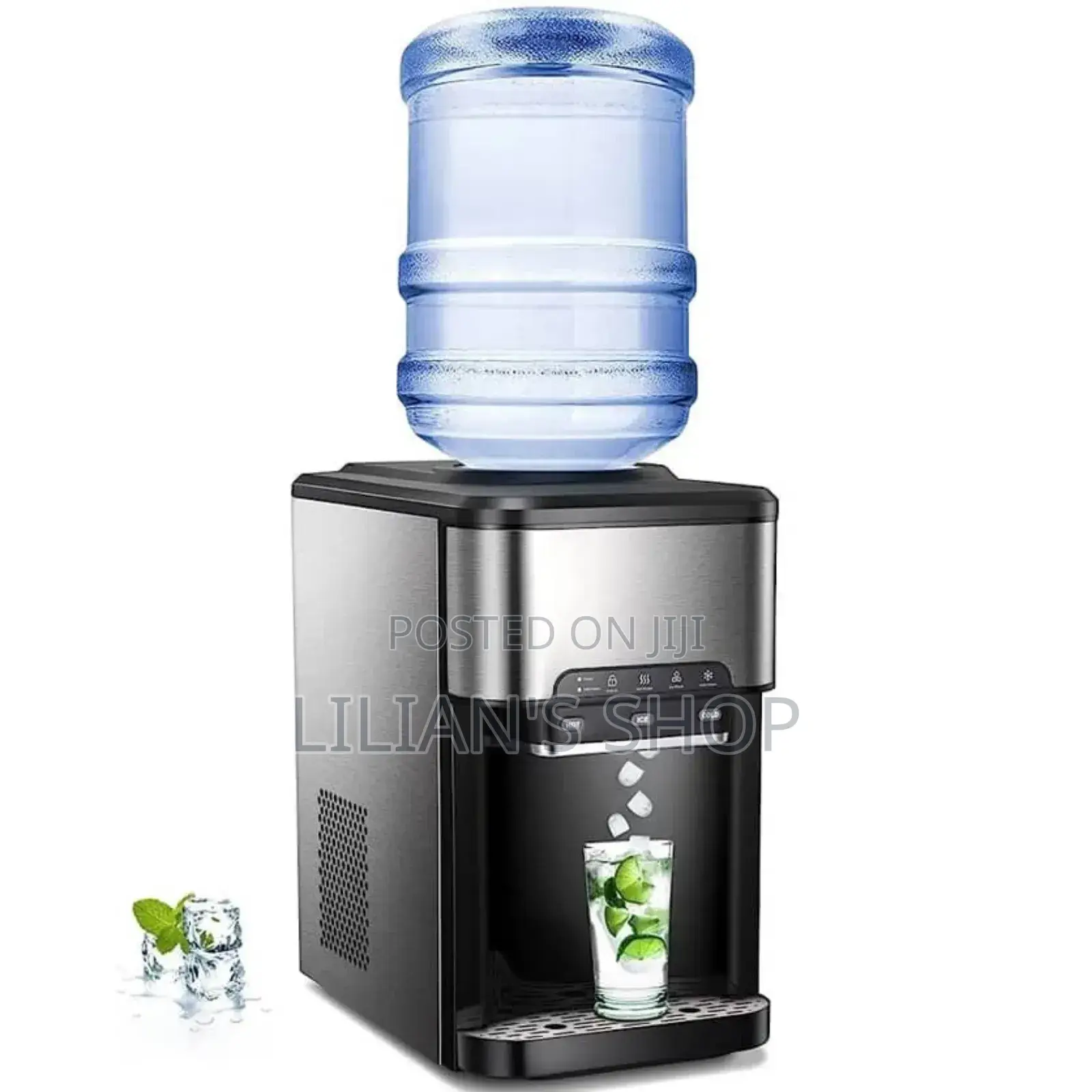 Hicon 3in1 Instant Ice Cube Maker, Hot,Cold Water Dispenser
