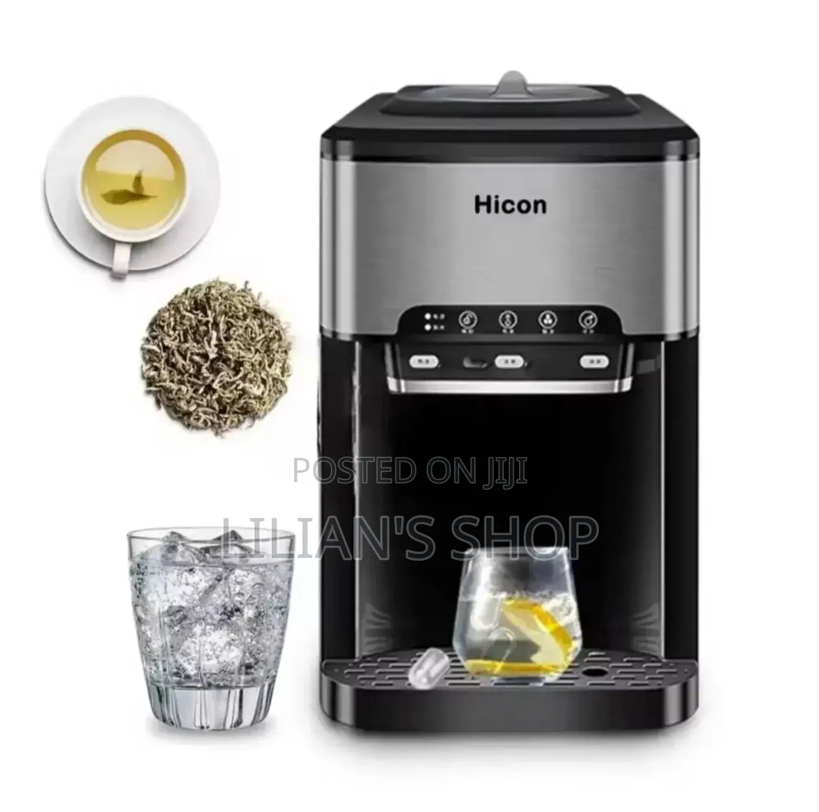 Hicon 3in1 Instant Ice Cube Maker, Hot,Cold Water Dispenser