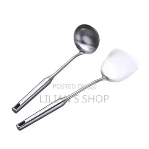 New Aluminum Spoons, Pair