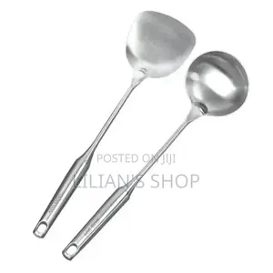 New Aluminum Spoons, Pair