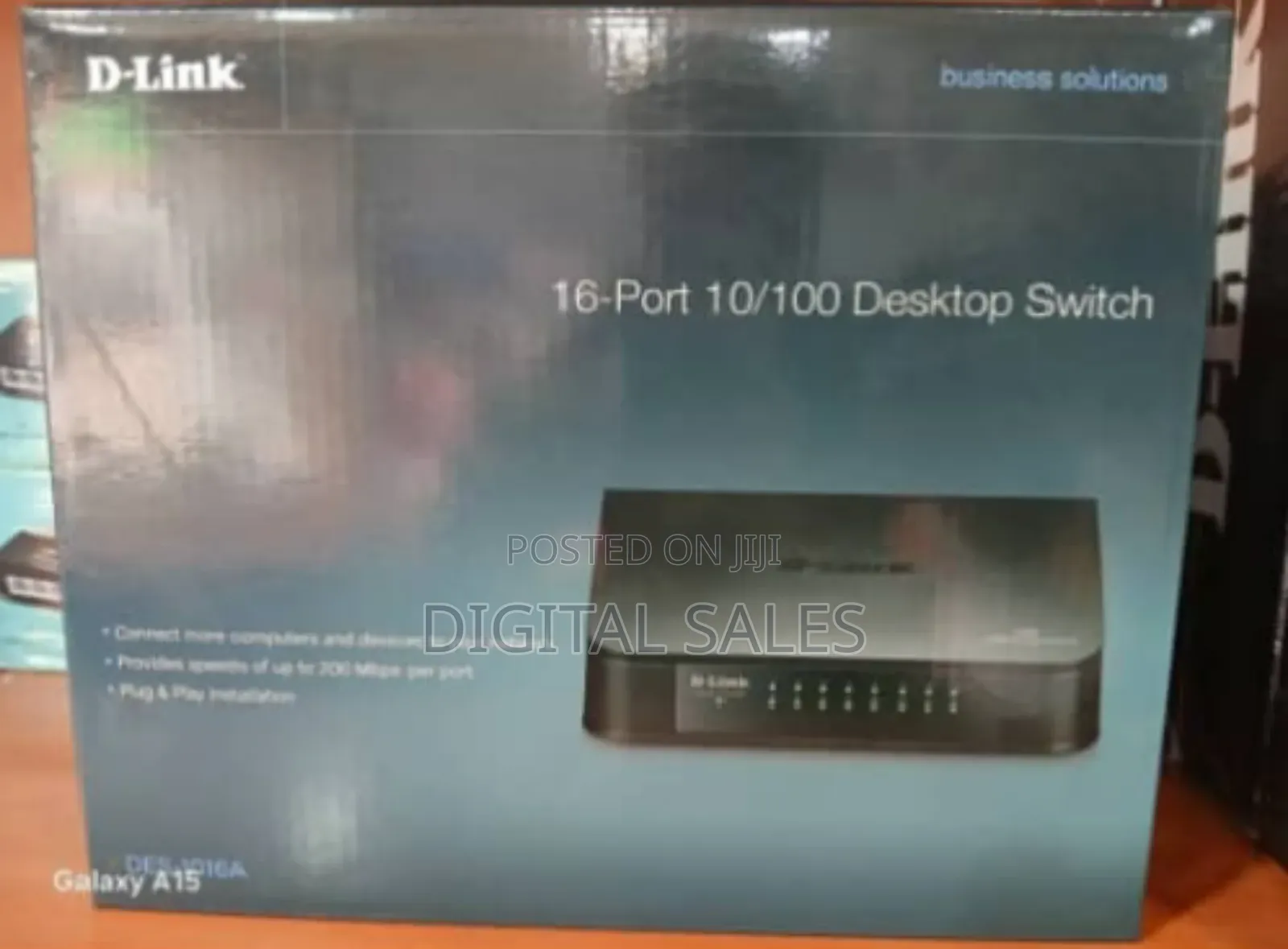16-Port 10/100 Desktop Switch - Dlink