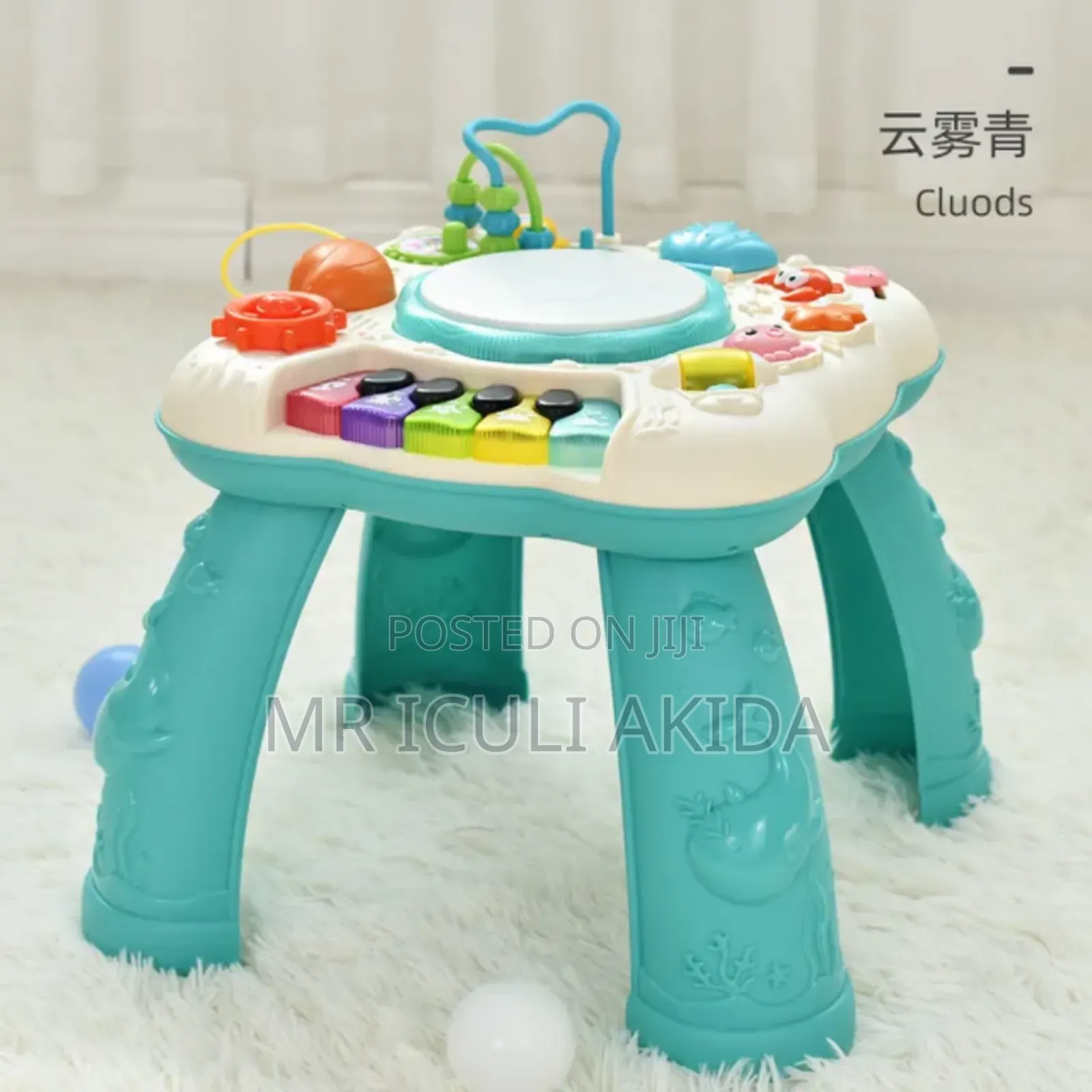 Kids Multifunctional Early Learning Musical Toy Desk