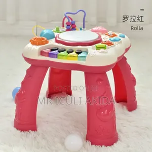 Kids Multifunctional Early Learning Musical Toy Desk