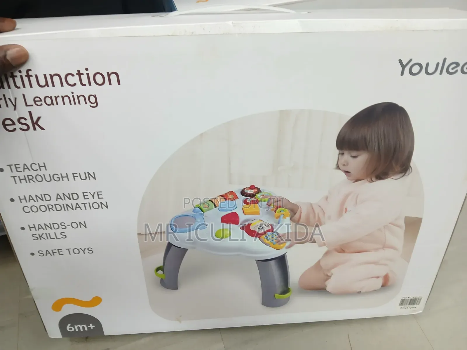 Kids Multifunctional Early Learning Musical Toy Desk