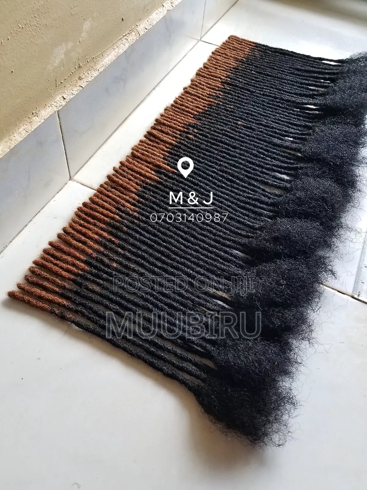 M&J Classic Dreadlock Extensions. Double Colored And Brief