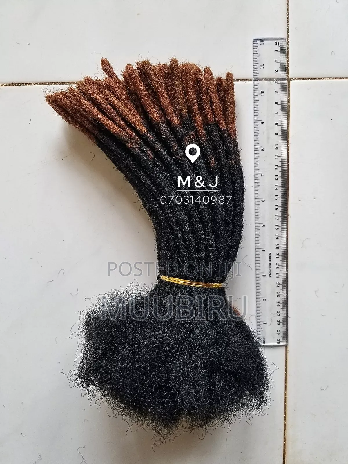 M&J Classic Dreadlock Extensions. Double Colored And Brief