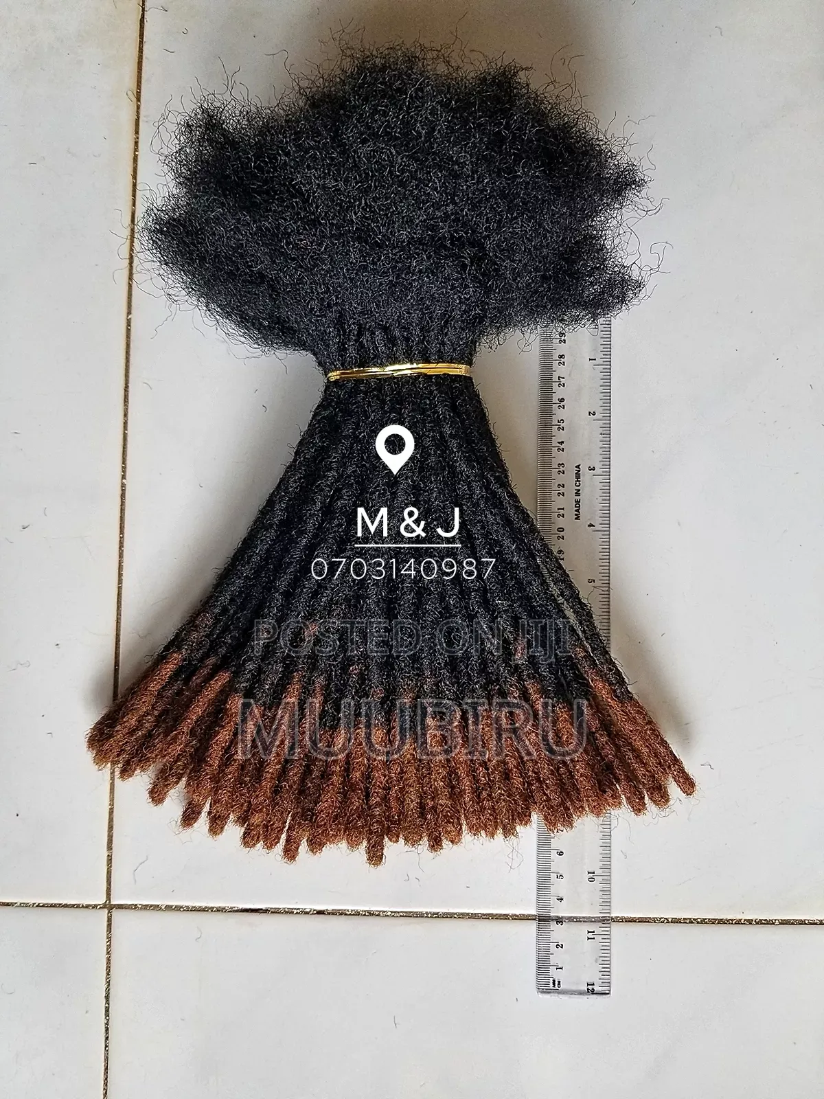 M&J Classic Dreadlock Extensions. Double Colored And Brief