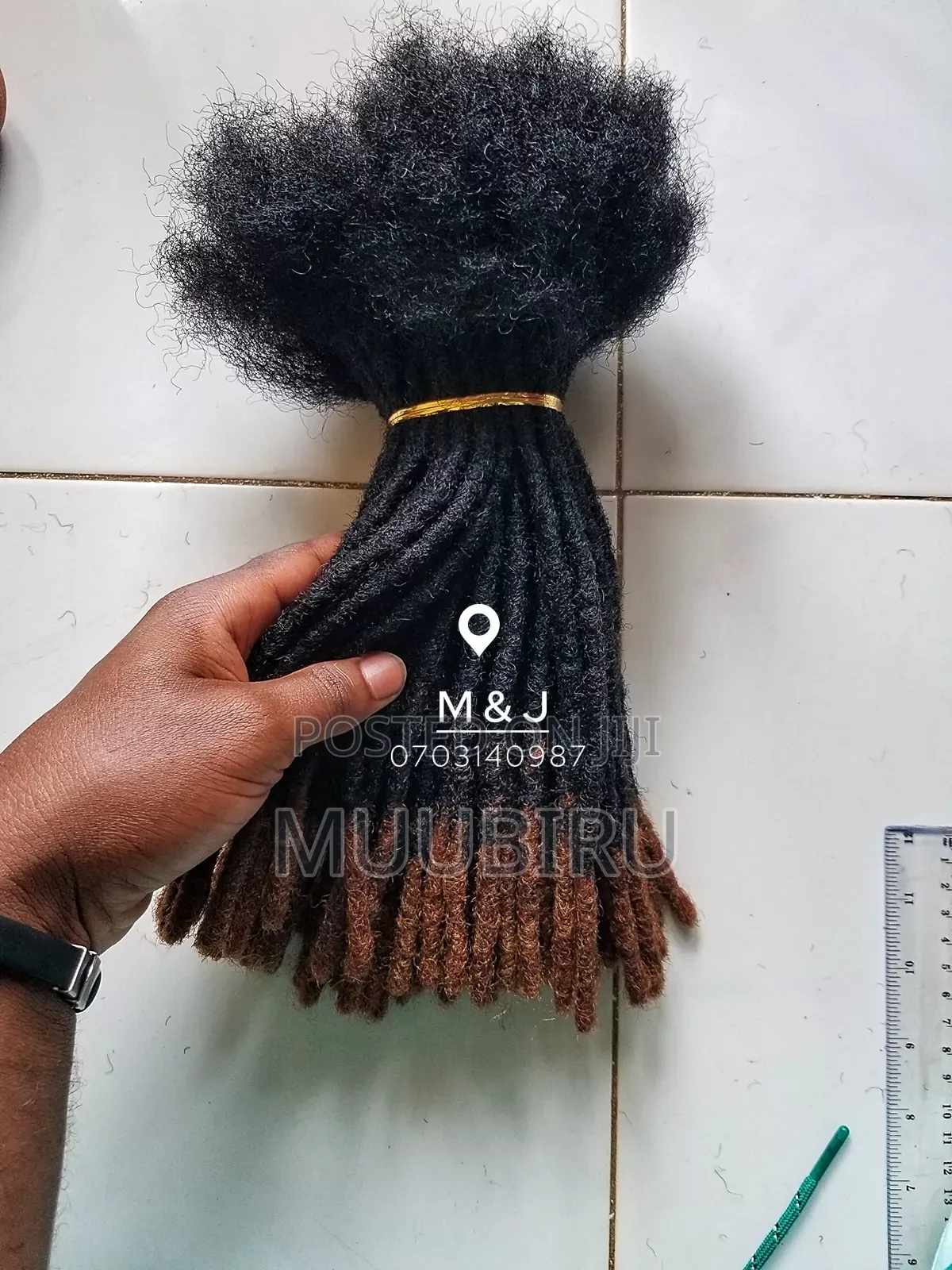 M&J Classic Dreadlock Extensions. Double Colored And Brief