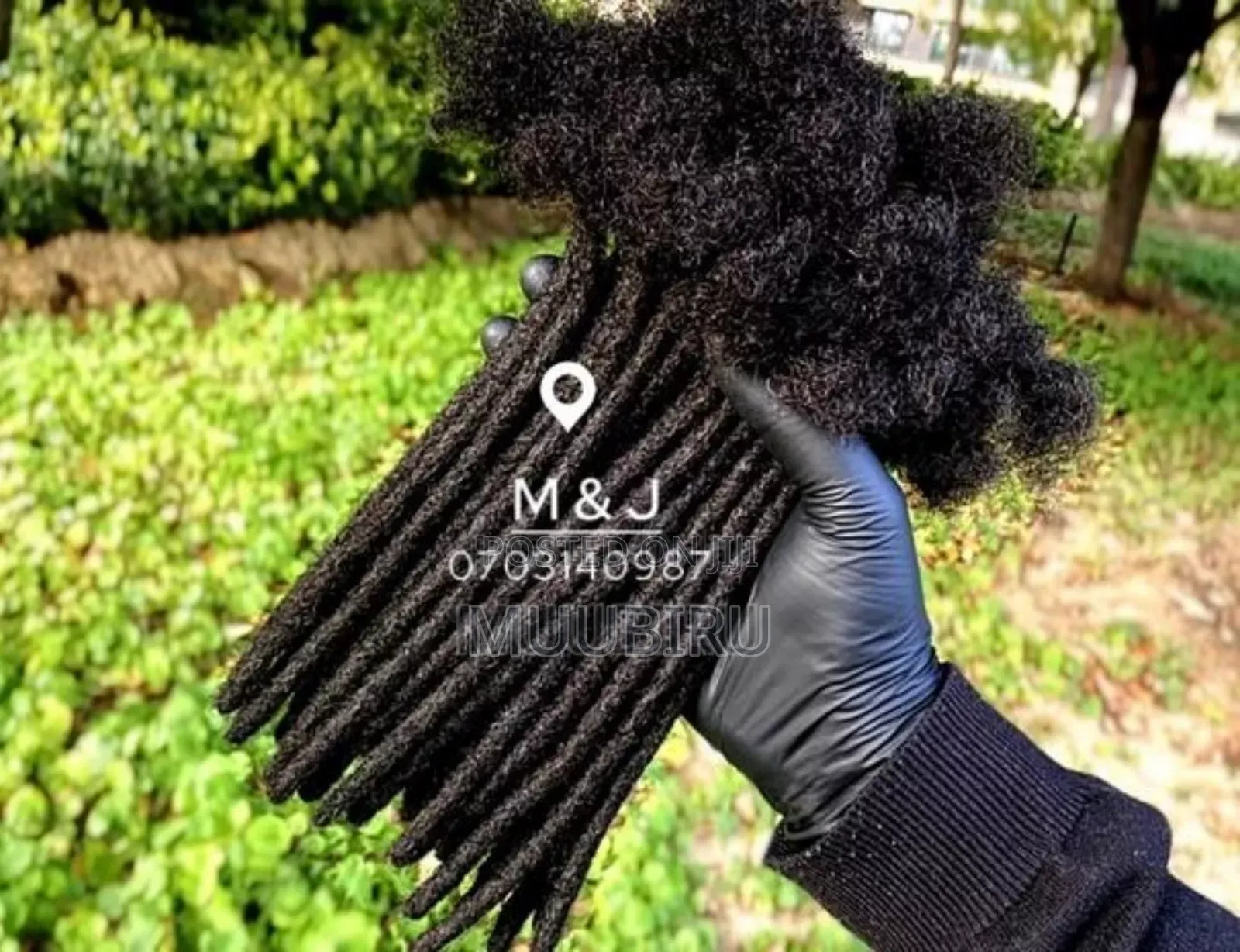 M&J Dreadlock Extensions. Single Color, Neat Brief