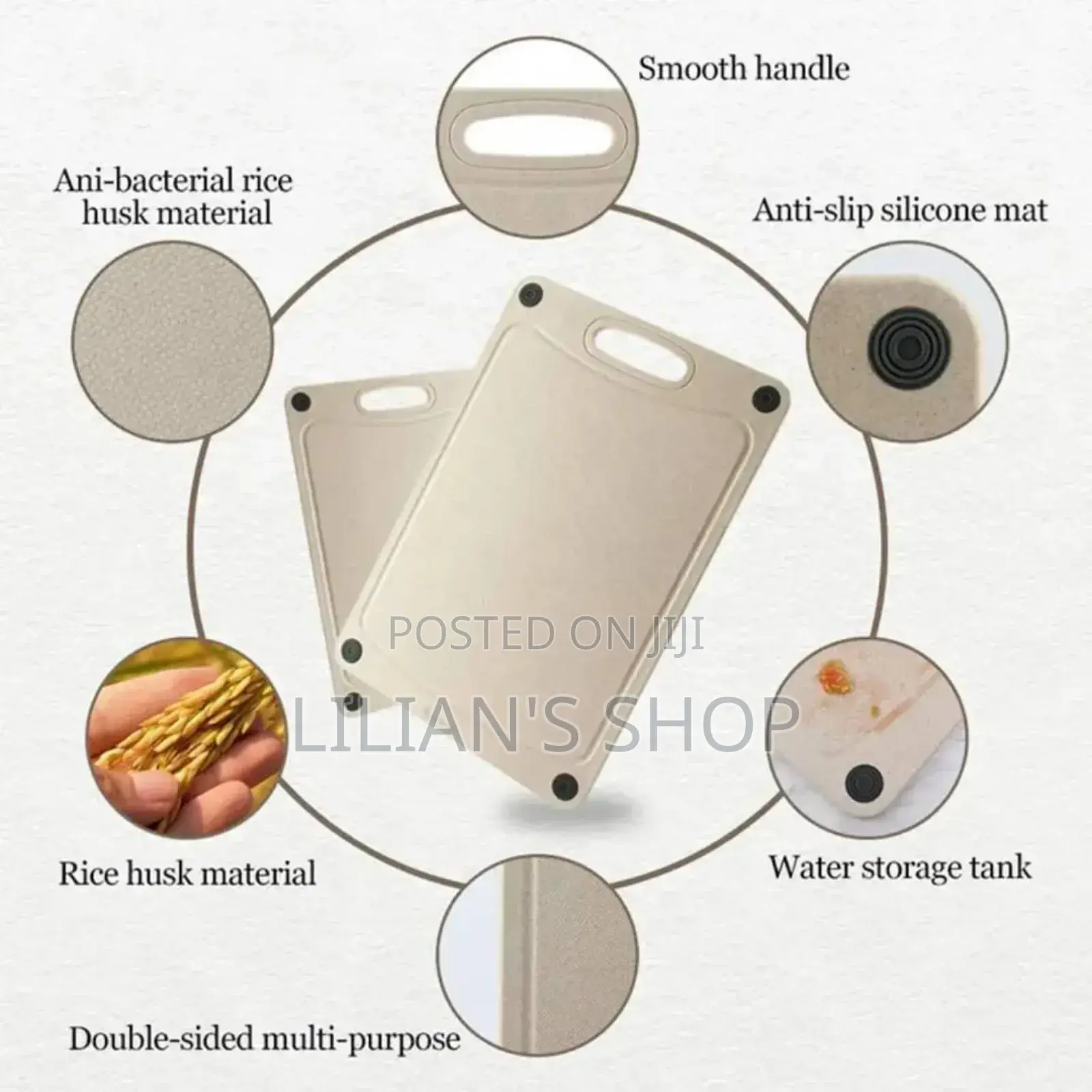Non Slip Bpa Free Luxury Chopping Board