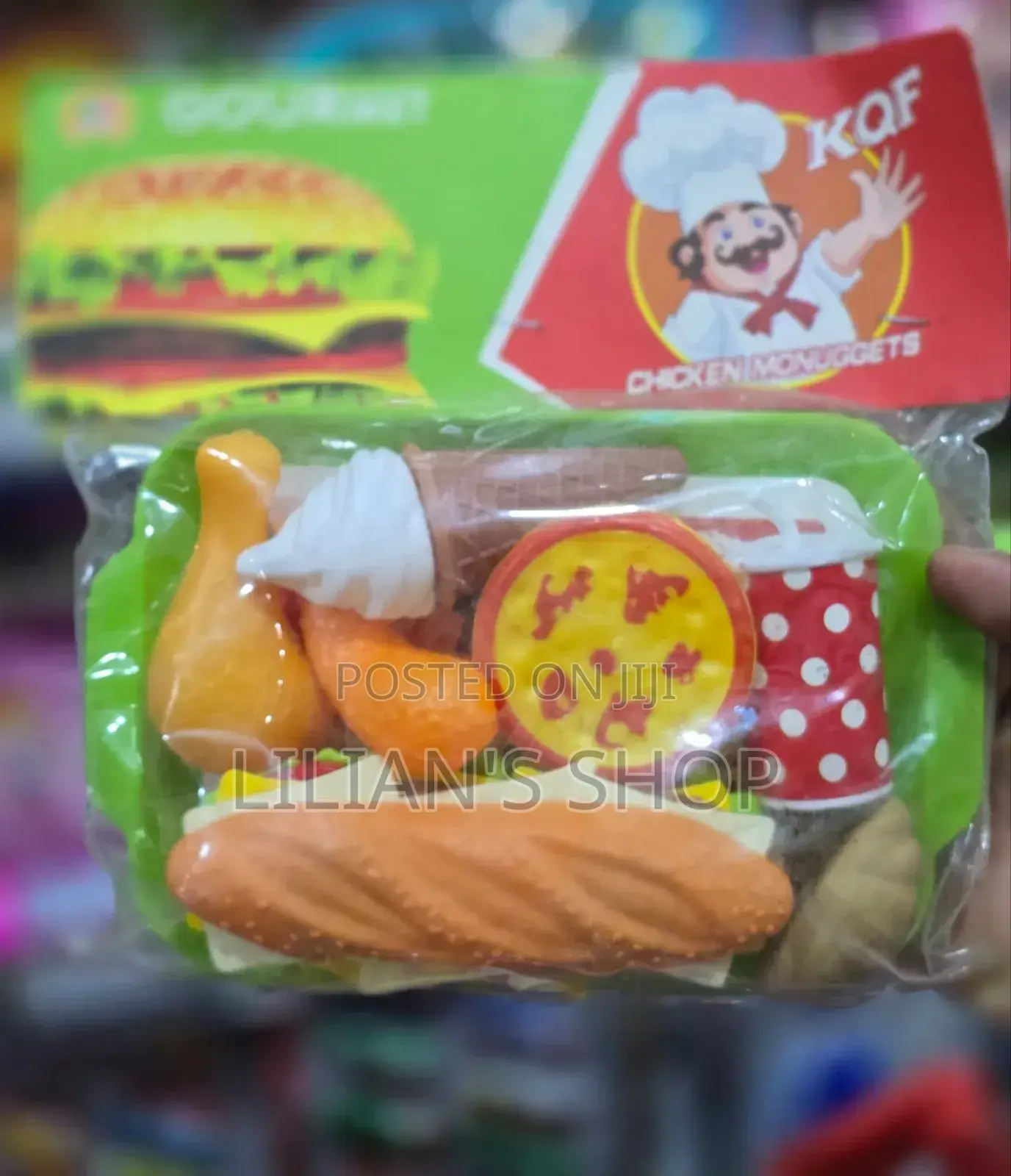 Kids Fast Food Play Set Toys
