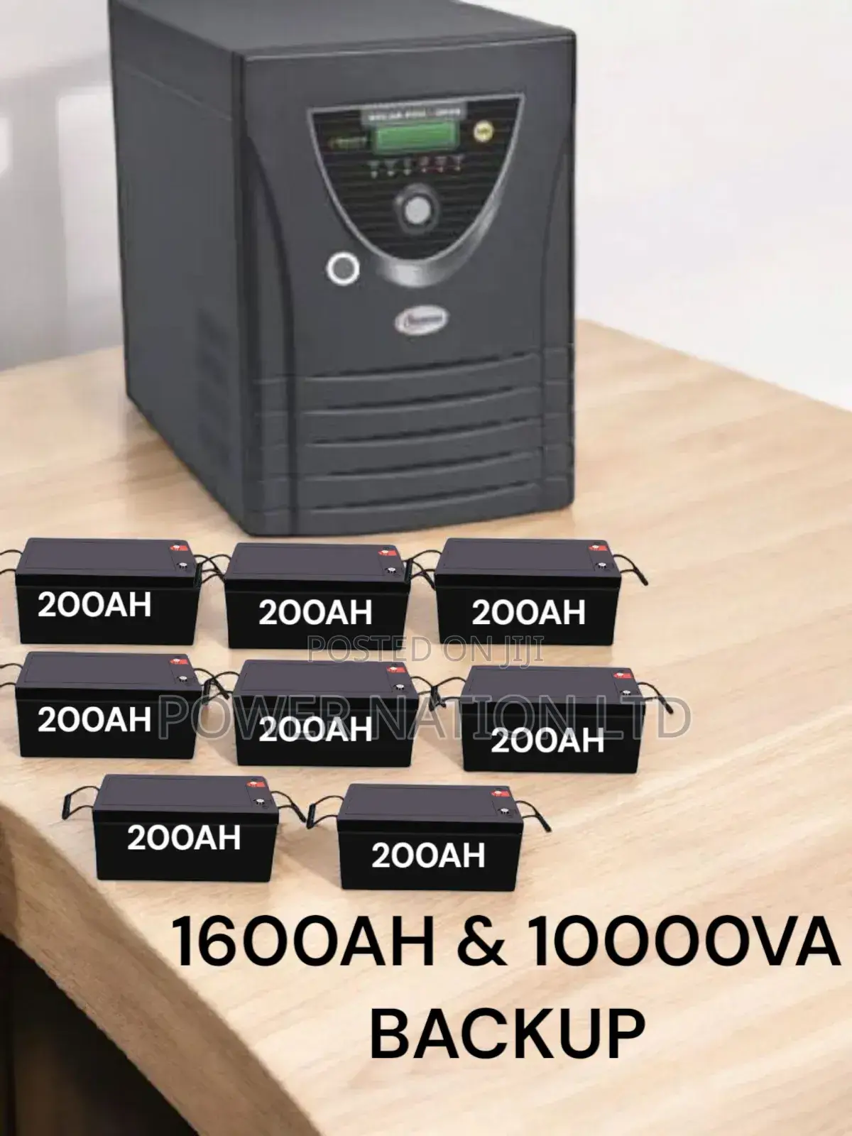 38.4kwh Power Backup System/1600ah 10000va Power Booster