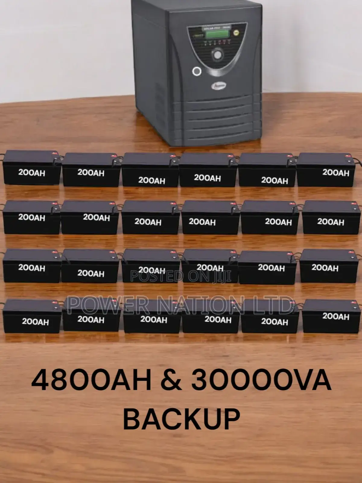 115.2kwh Power Backup System/4800ah 30000va Power Backup