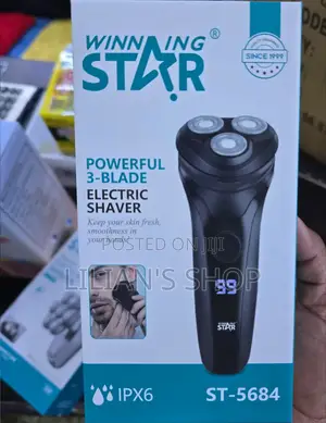 Winningstar Rechargeable Shaver Smoother