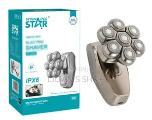 Winningstar 7d Waterproof Rechargeable Shaver Smoother