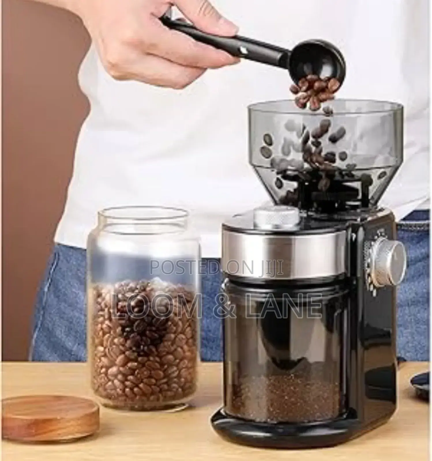 Electric Burr Coffee Grinder