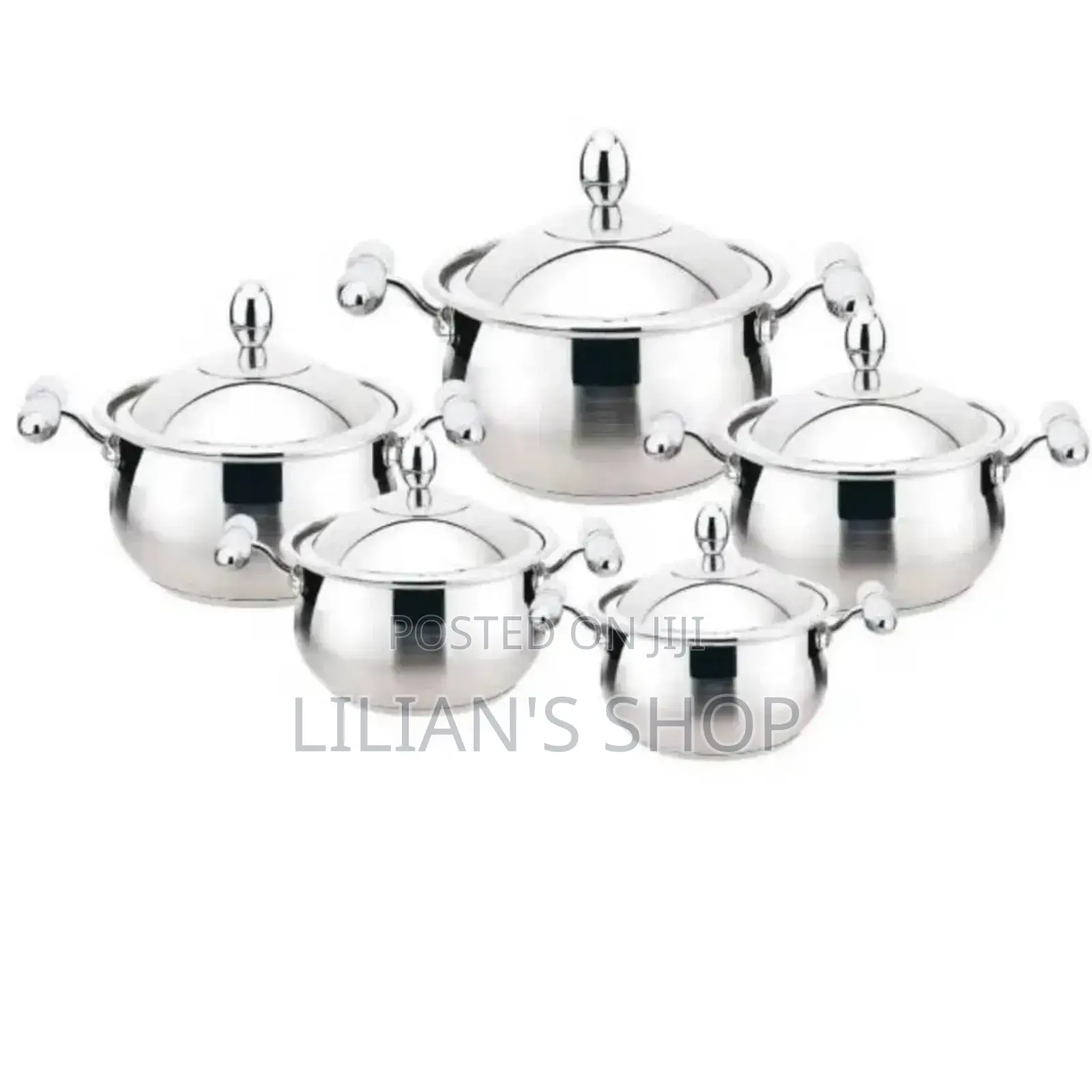 Prandelli 12-Piece Stainless Steel Cookware Set