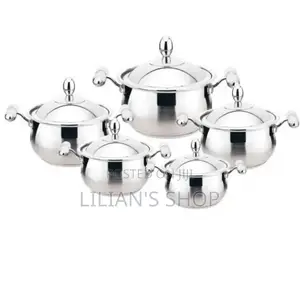 Prandelli 12-Piece Stainless Steel Cookware Set