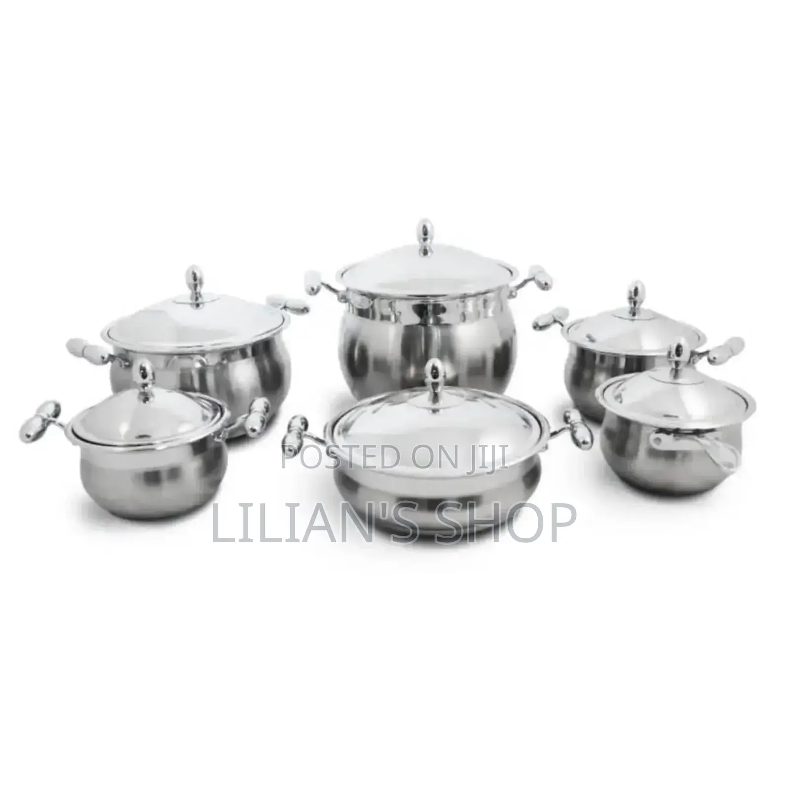 Prandelli 12-Piece Stainless Steel Cookware Set