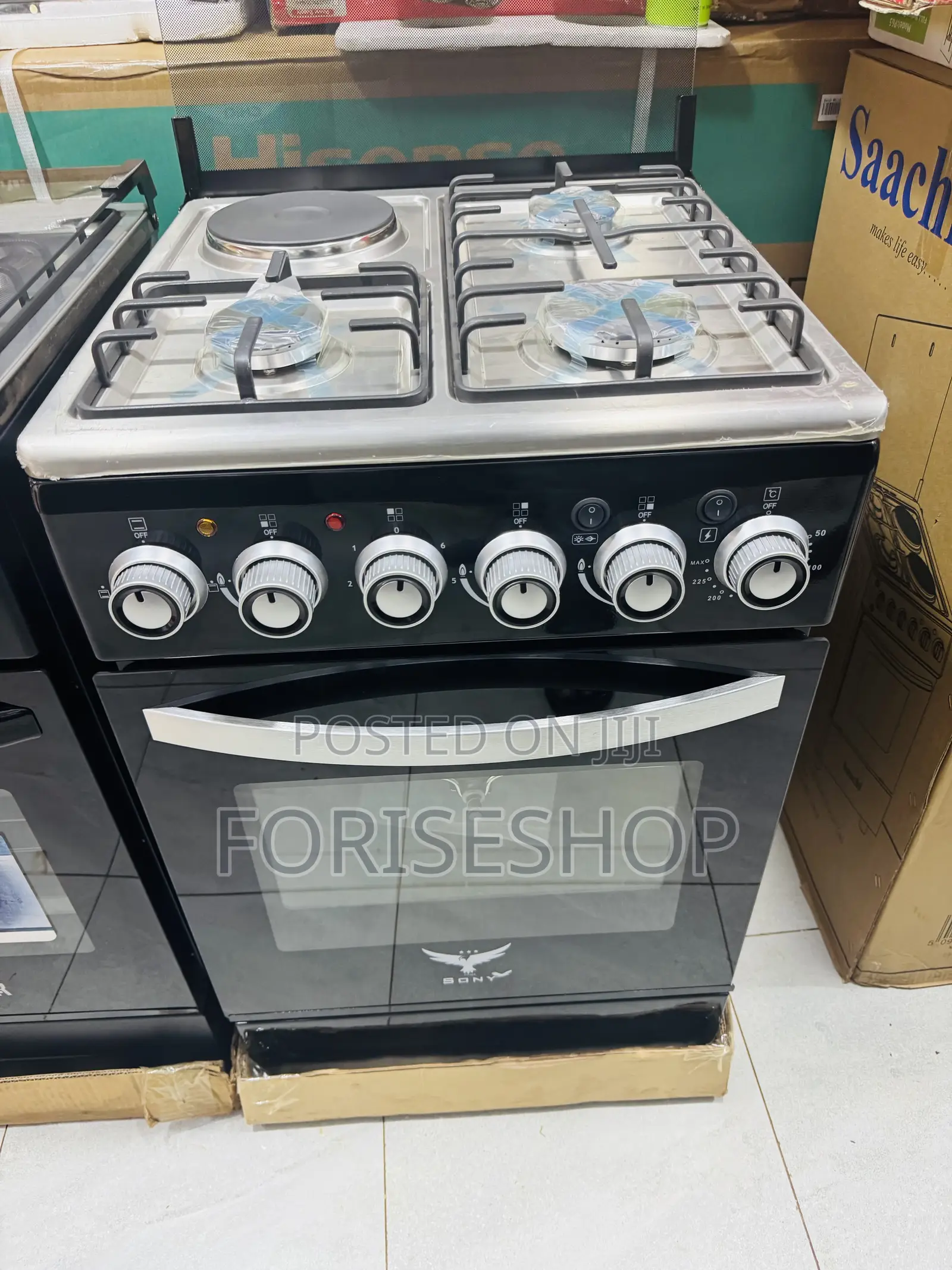 Sony 3gas 1electric Cookers With Grill