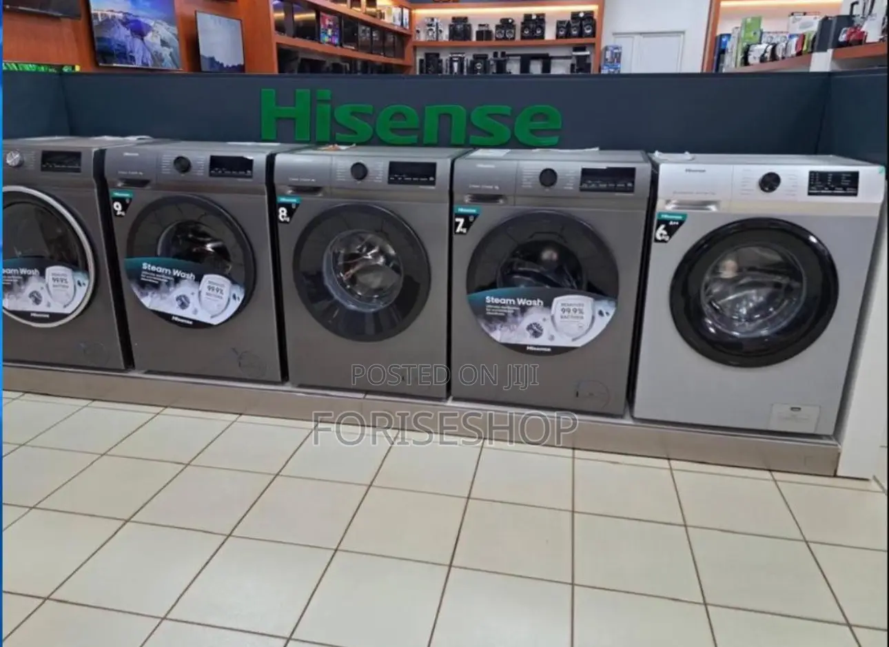 Hisense 6kg, 7kg, 8kg, 9kgs, 10.5kg Front Washing Machine